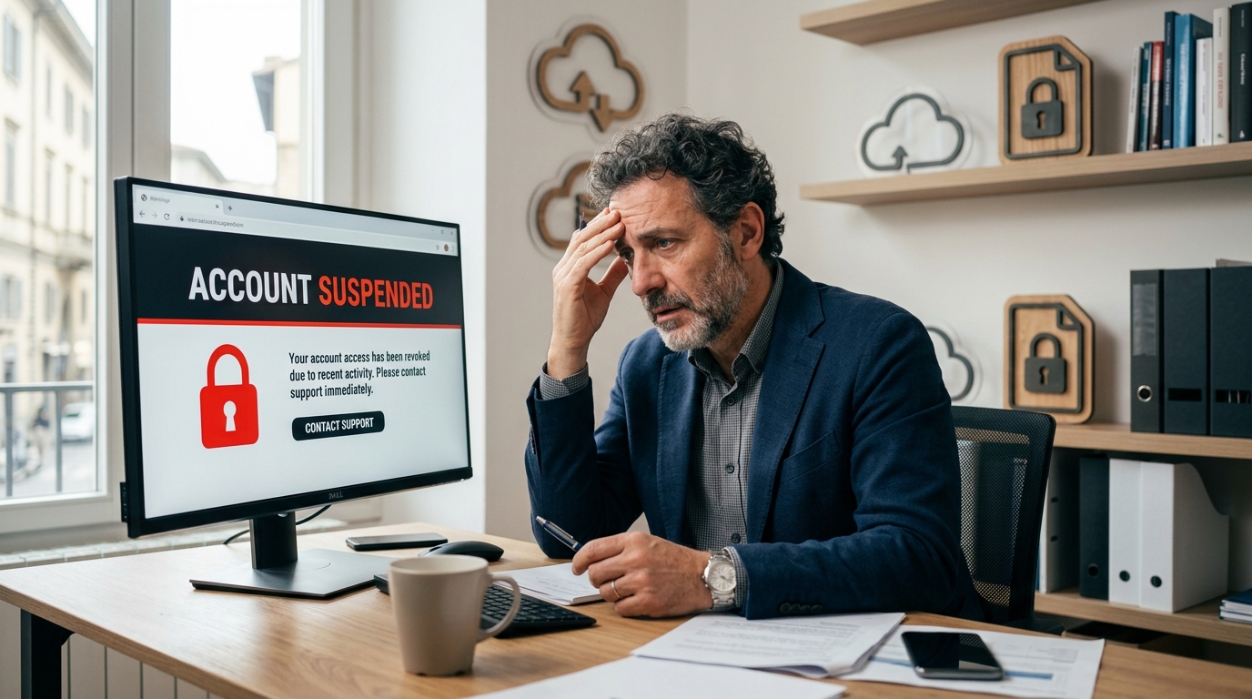 Account Cloud Sospeso: Cosa Fare per Salvare il Tuo Business