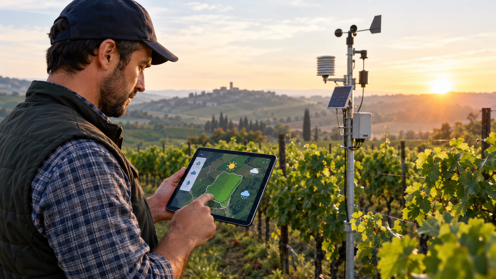 Agricoltura di precisione: perché i dati meteo locali salvano il raccolto