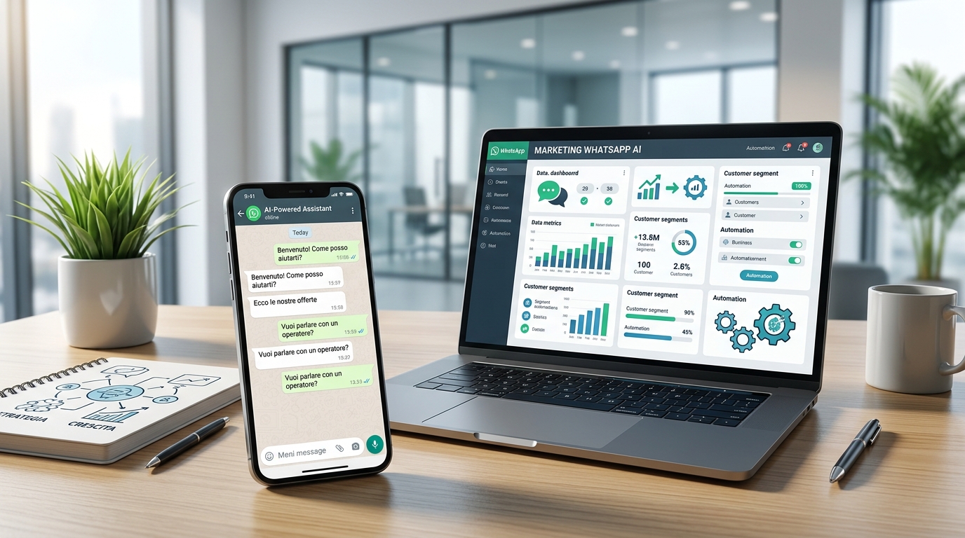 Automatizza il tuo marketing su WhatsApp con l'AI: Guida pratica per piccole imprese
