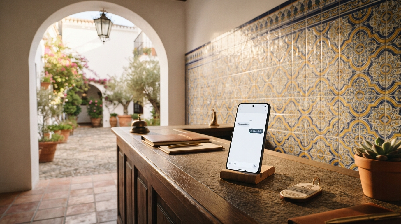 Come rispondere alle richieste WhatsApp e vendere Andalusia