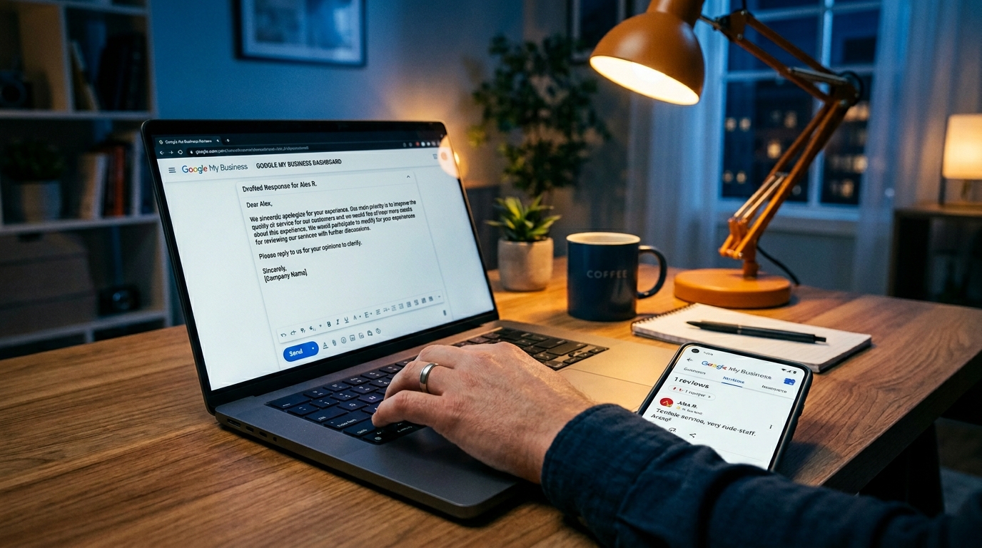Negative Google reviews: how to handle dissatisfied customers with AI (practical guide)