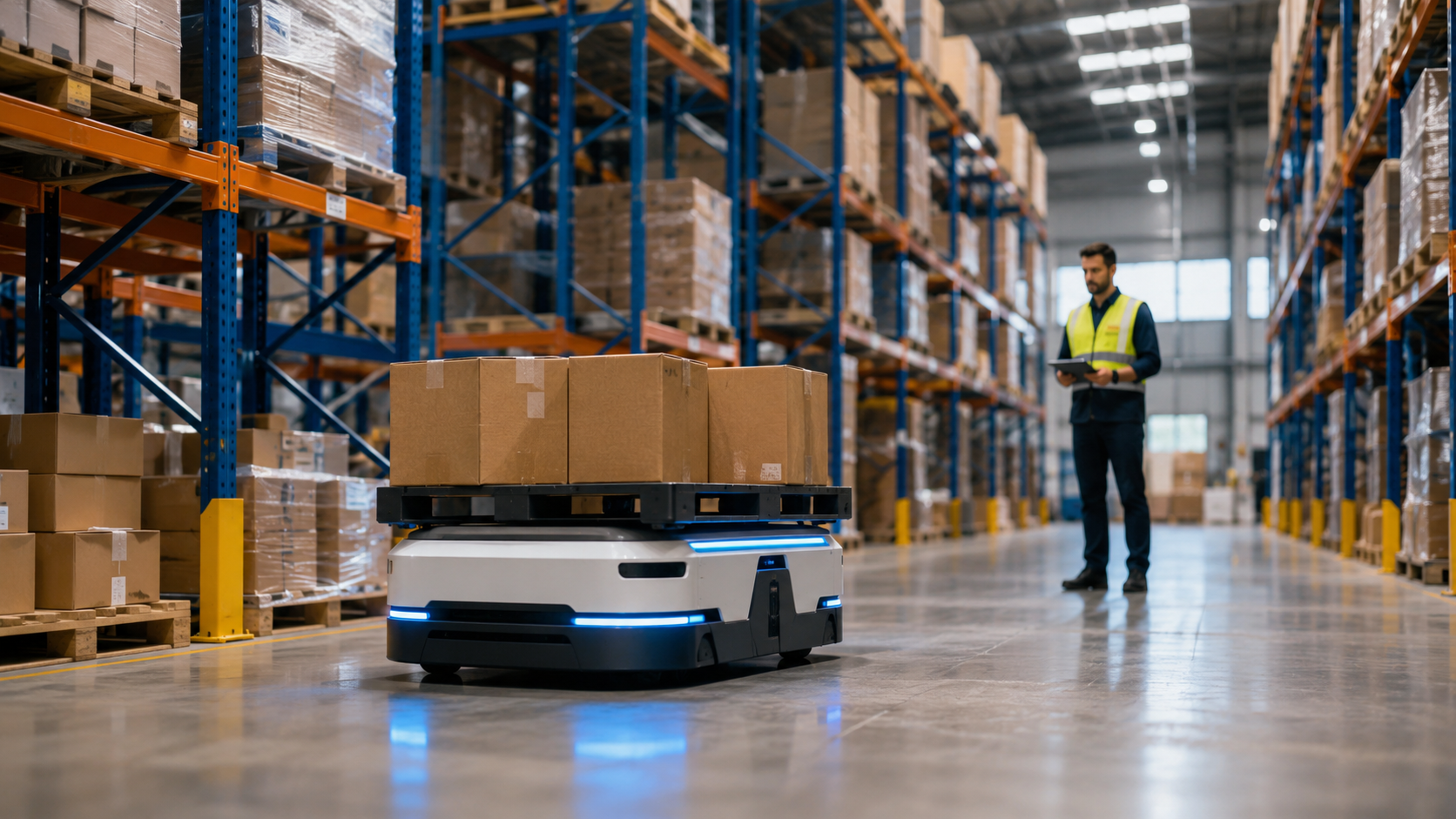 Robotik im Lager: So optimieren Sie die Logistik Ihres Unternehmens